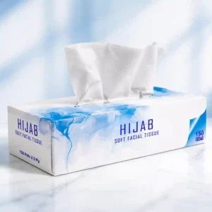 Hijab Soft Facial Tissue 150 Pulls 2 Ply Premium Tissue Box