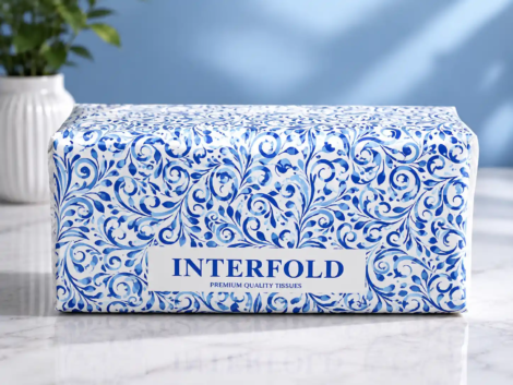Premium Printed Interfold Hand Towels | 1 Ply