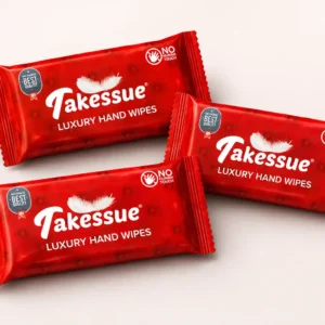 Takessue Luxury Hand Wipes | Premium Hygienic Wet Wipes