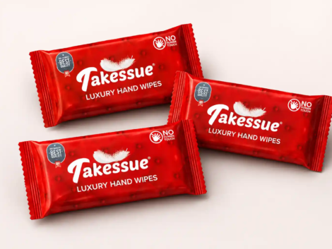 Takessue Luxury Hand Wipes | Premium Hygienic Wet Wipes