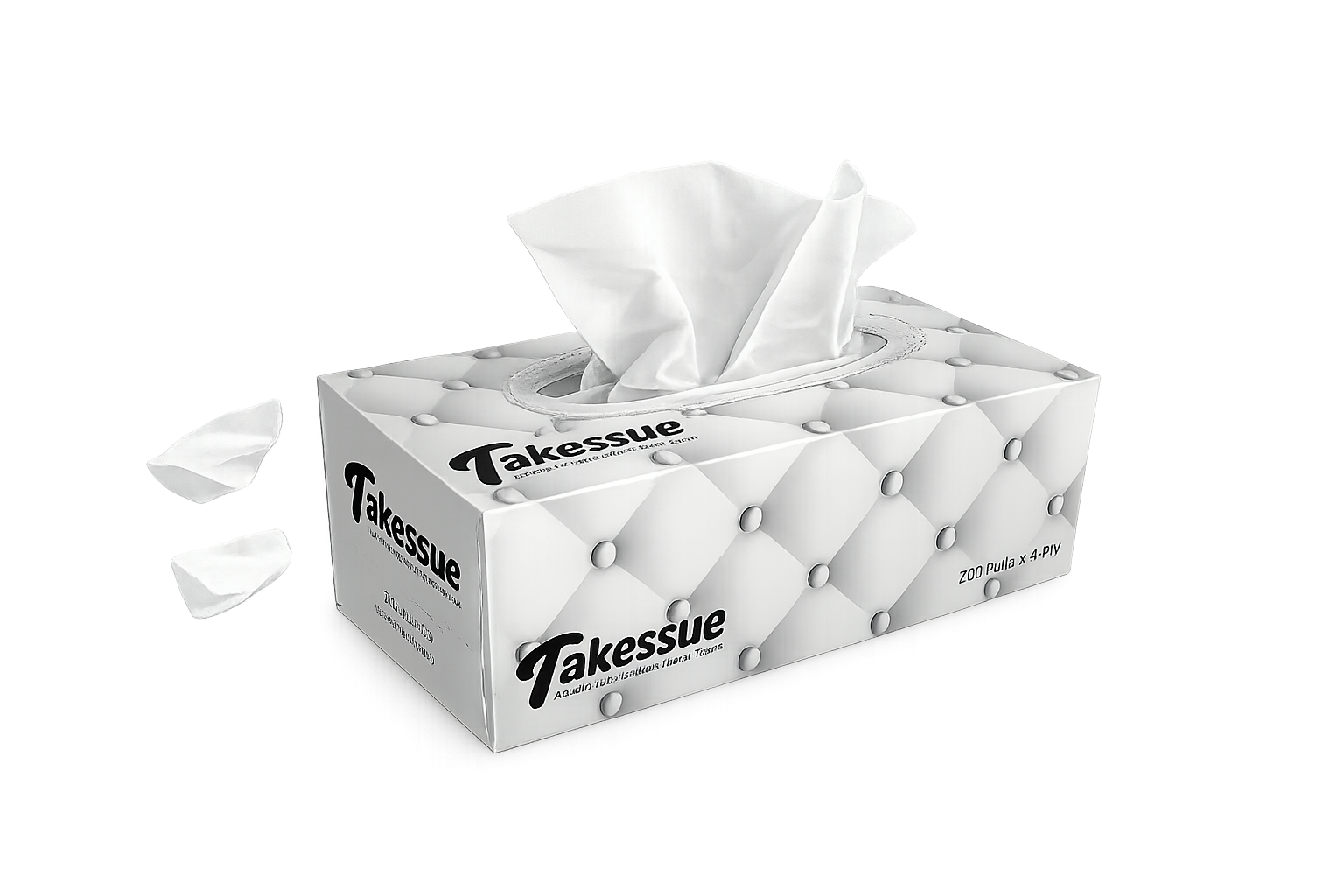 Takessue_White_Facial_Tissue_Transparent
